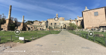 A sample VR tour of The Roman Forum